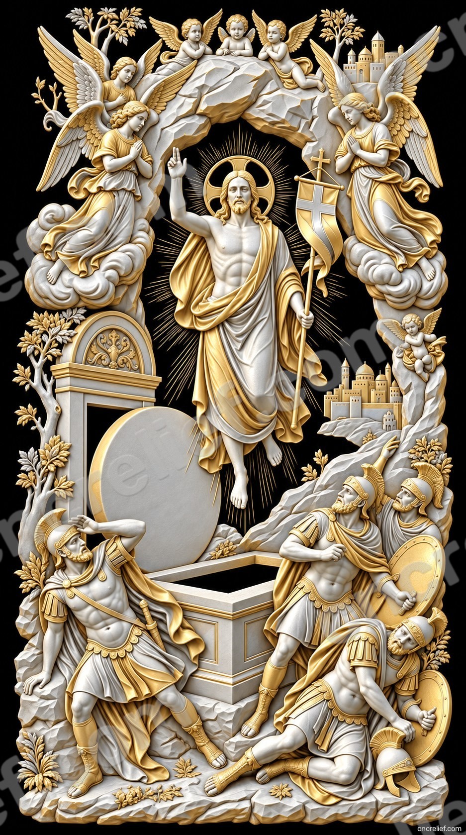 Christianity 151 - 3D relief design preview