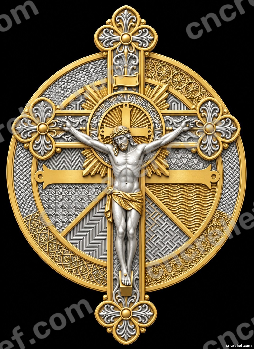 Christianity 175 - 3D relief design preview