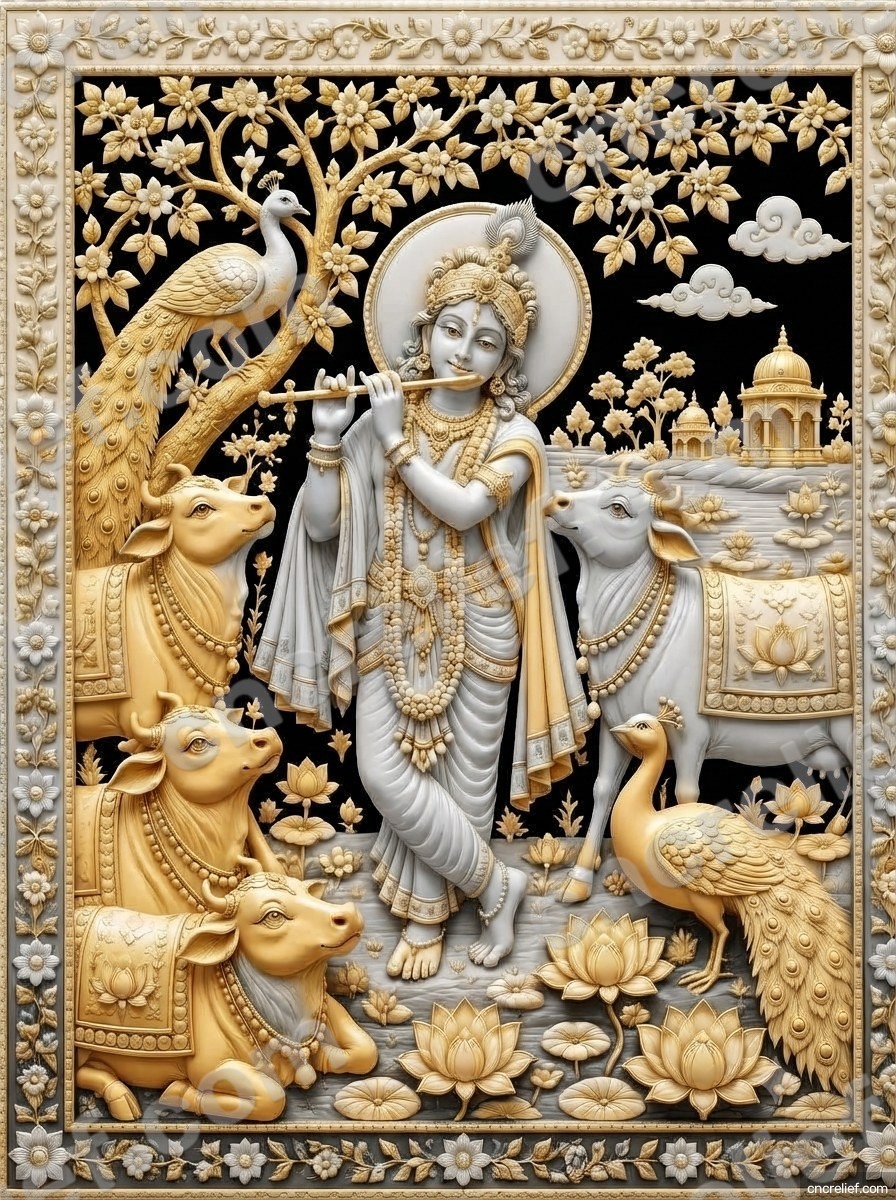 GOD 107 - 3D relief design preview