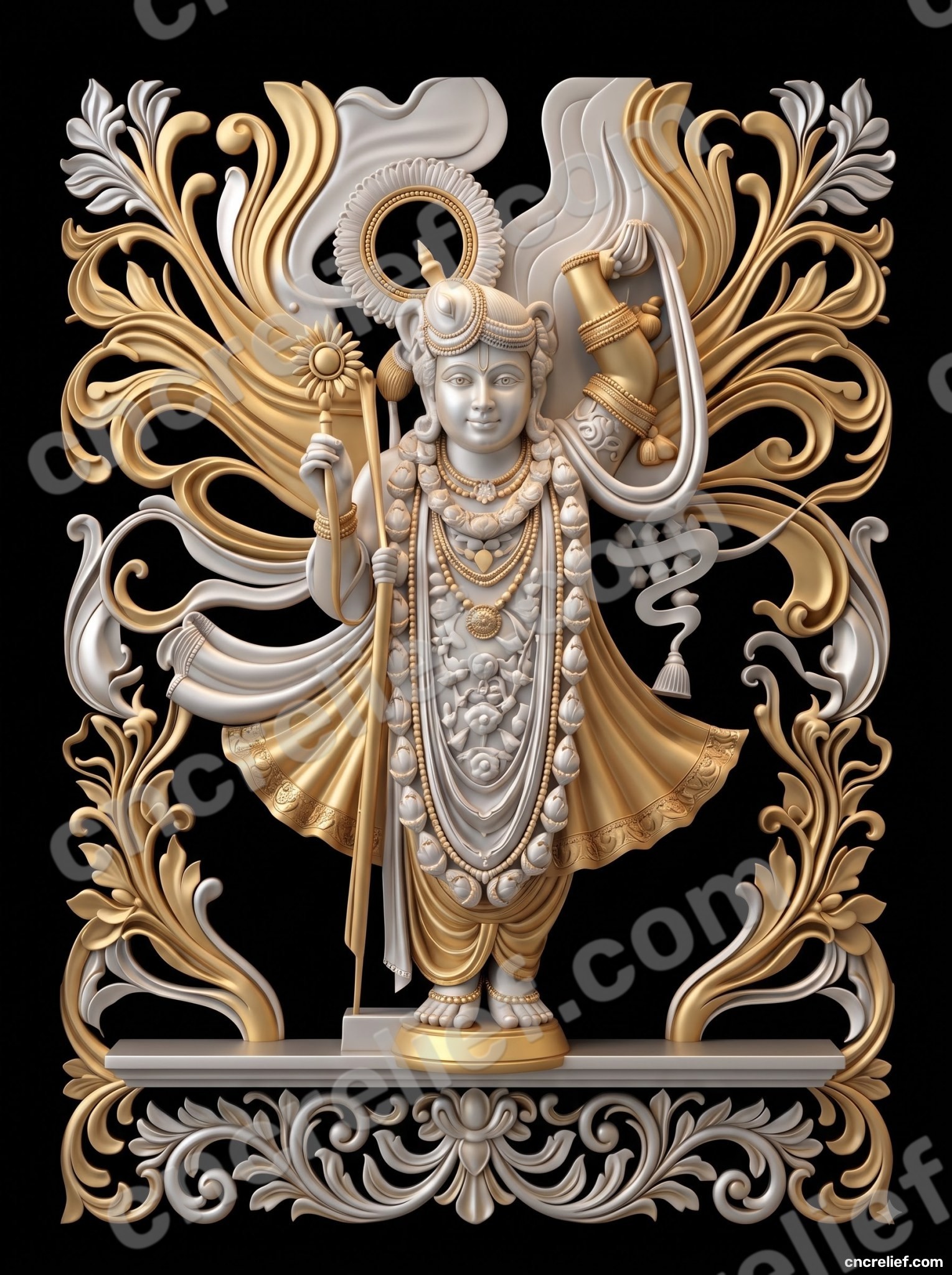 GOD 026 - 3D relief design preview
