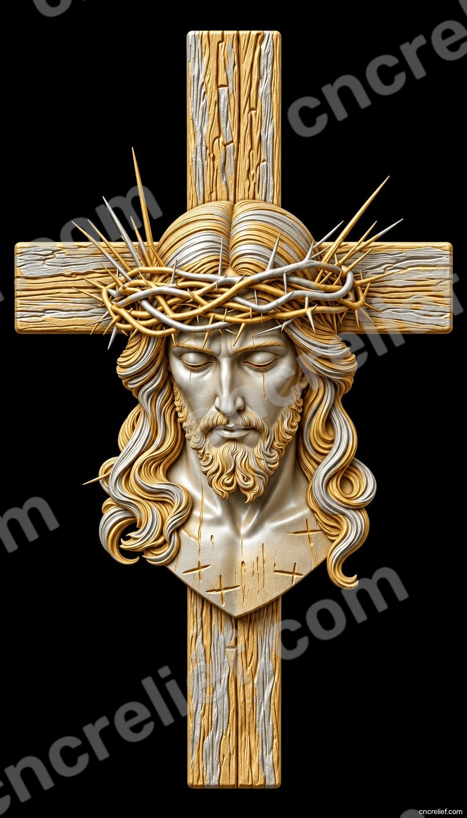 Christianity 145 - 3D relief design preview