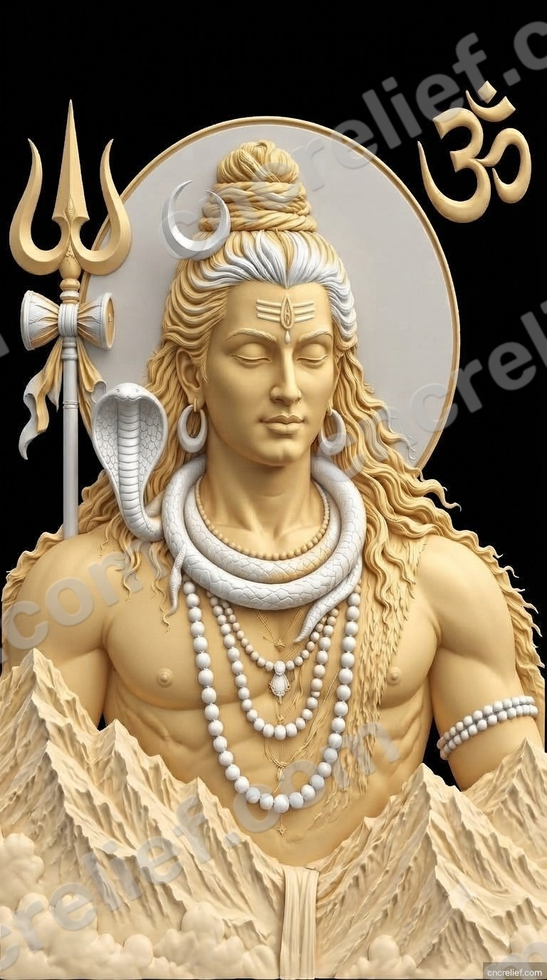 GOD 068 - 3D relief design preview
