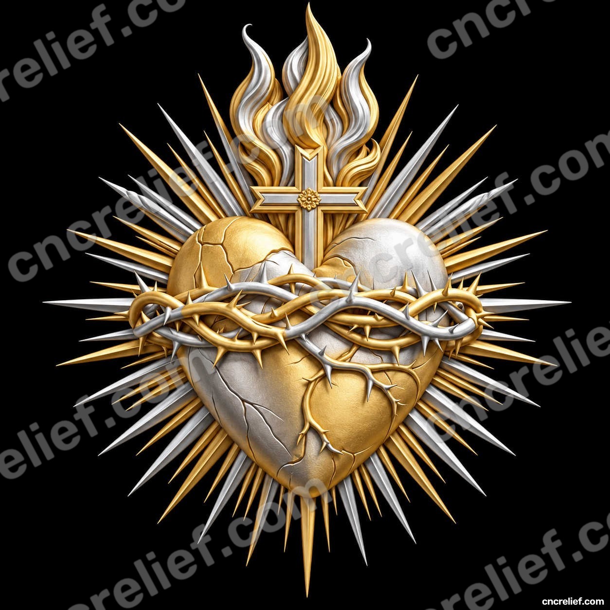 Devotional 138 - 3D relief design for CNC carving | cncrelief.com