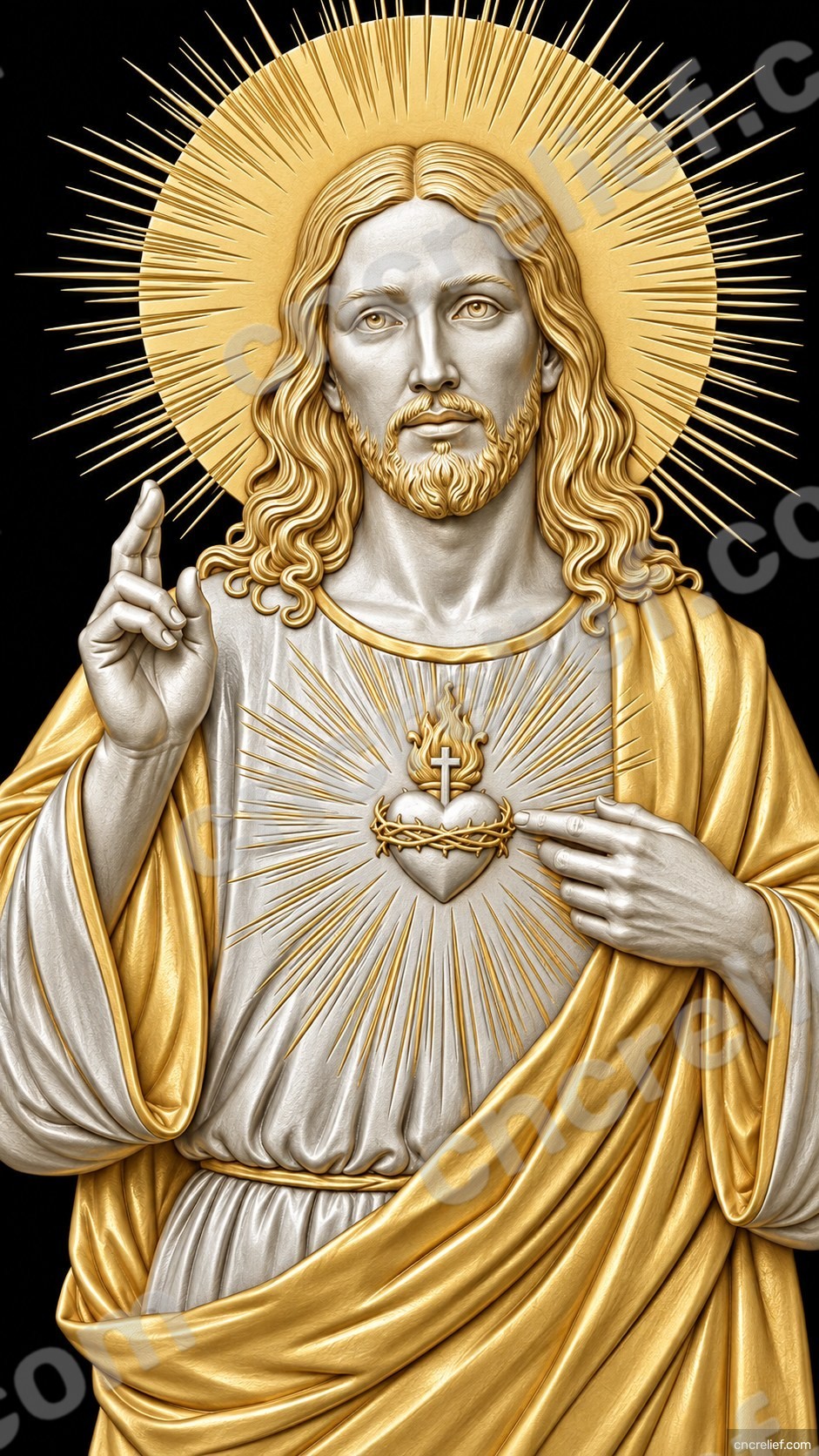 Christianity 130 - 3D relief design preview