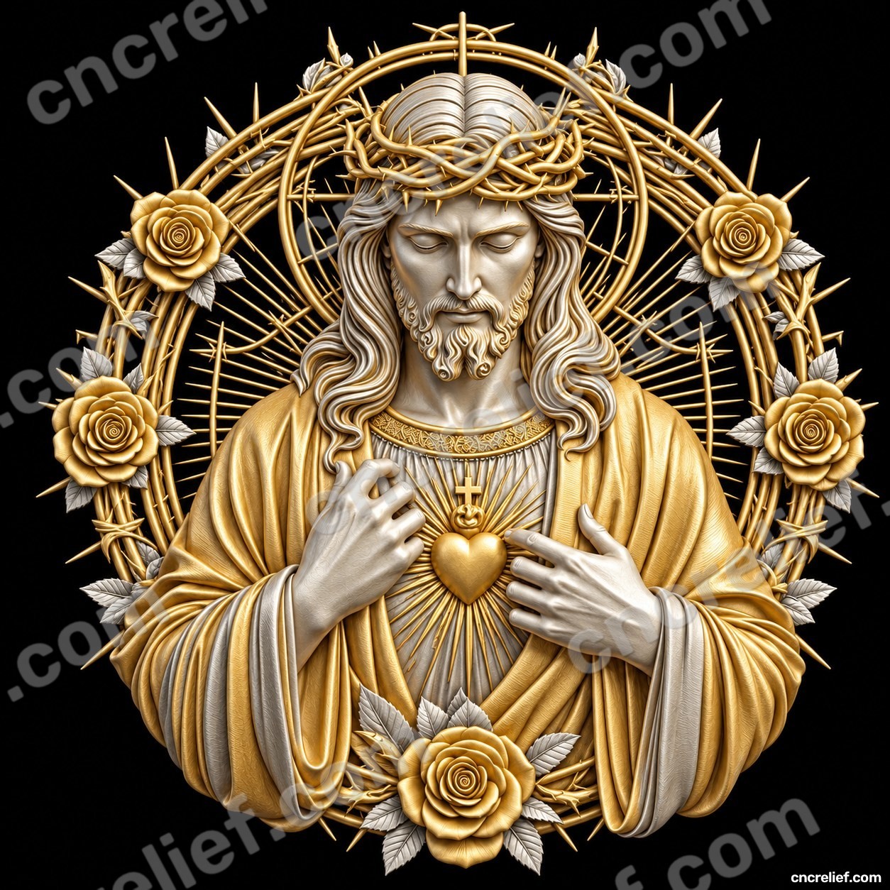 Christianity 092 - 3D relief design preview