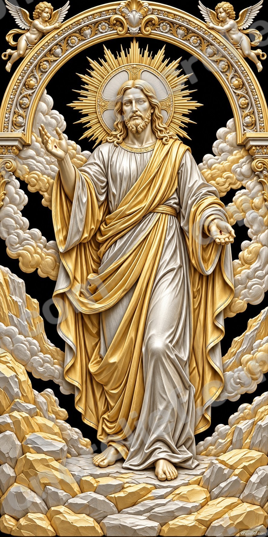 Christianity 122 - 3D relief design preview