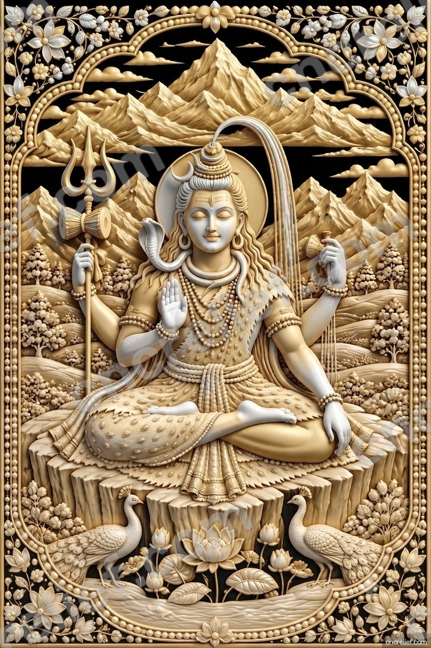 GOD 136 - 3D relief design preview