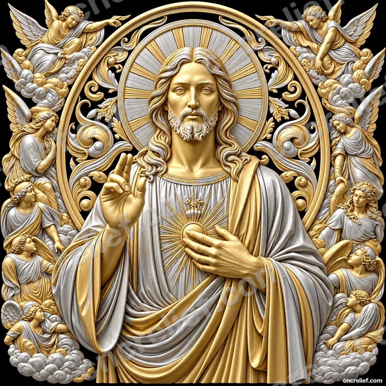 Christianity 131 - 3D relief design preview