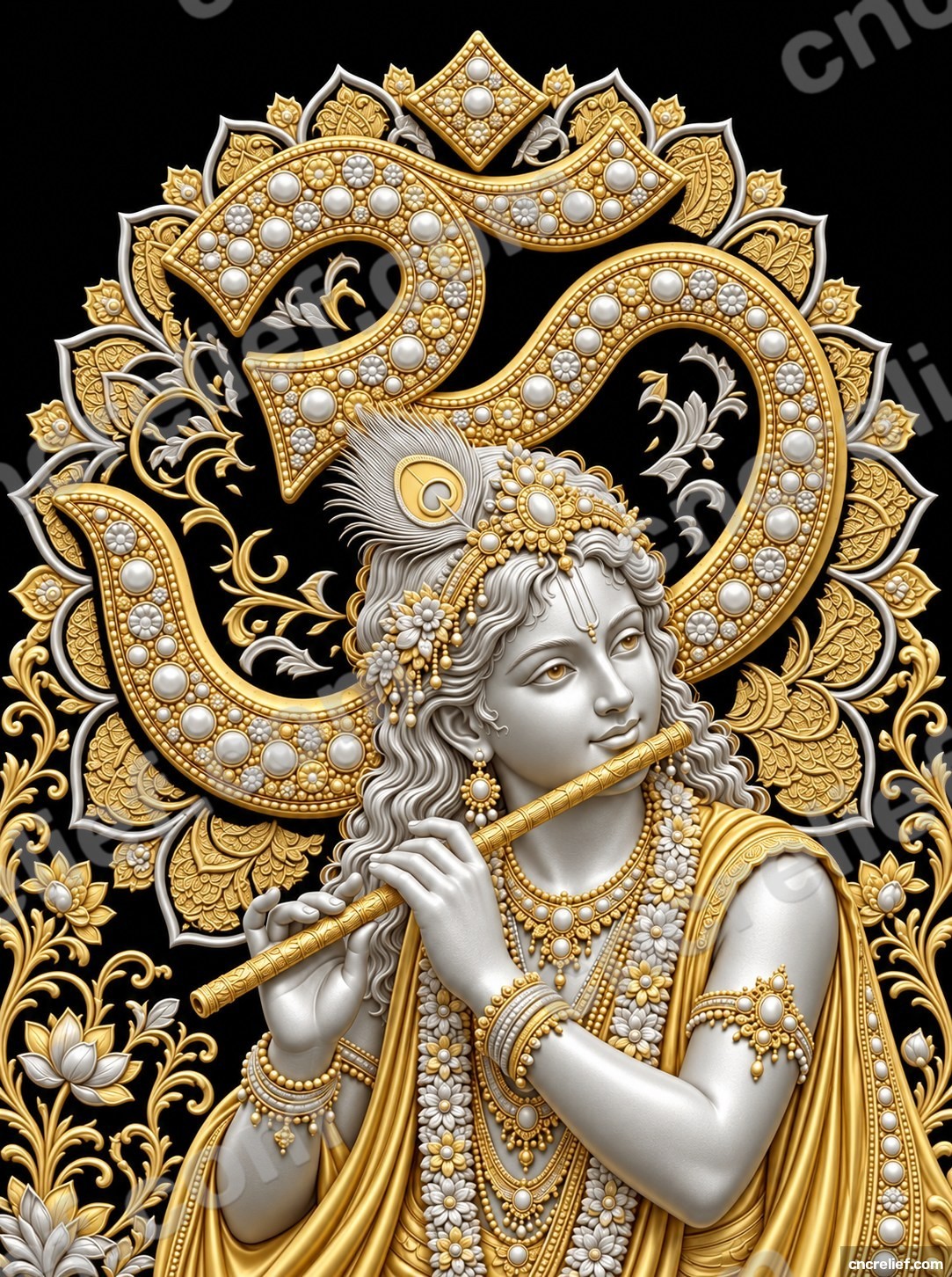 GOD 006 - 3D relief design preview