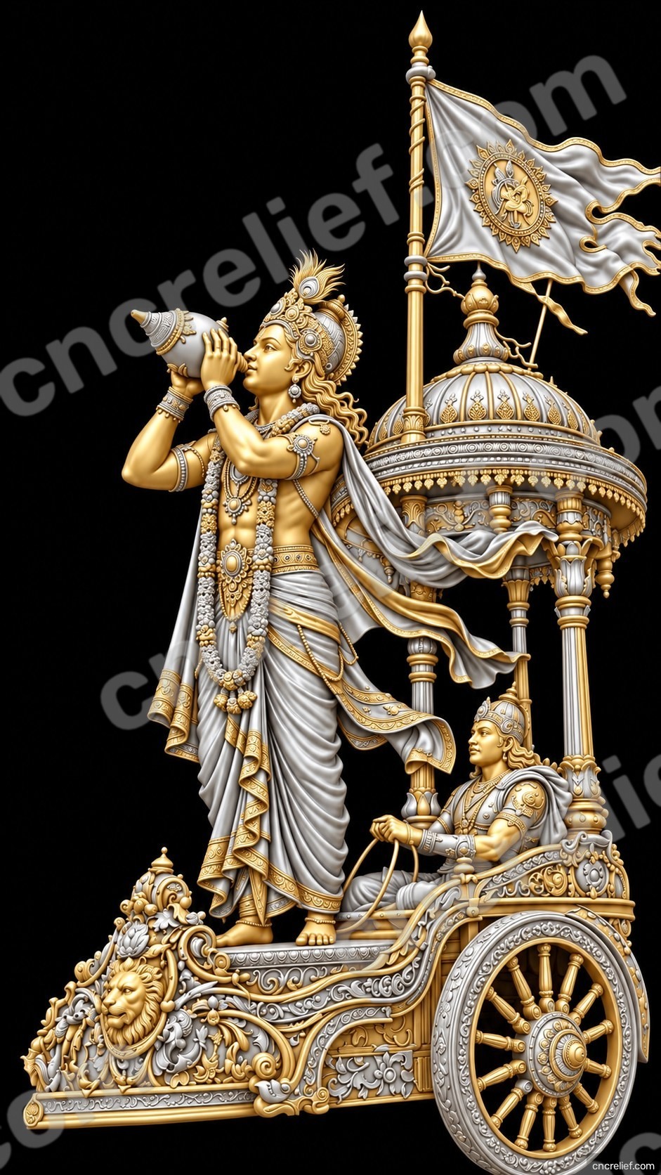 GOD 198 - 3D relief design preview