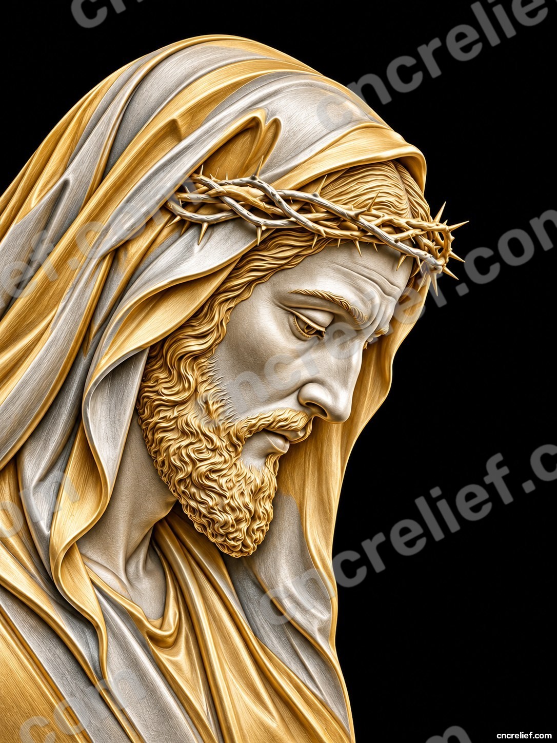 Christianity 133 - 3D relief design preview