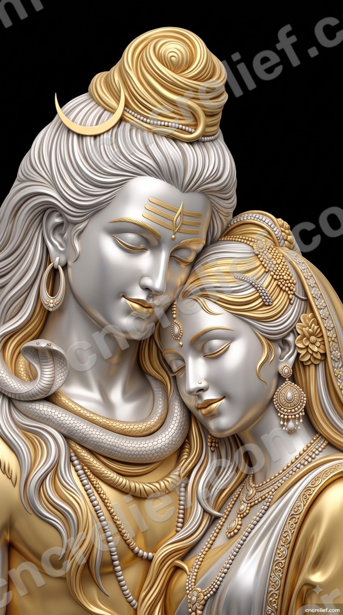 GOD 031 - 3D relief design preview