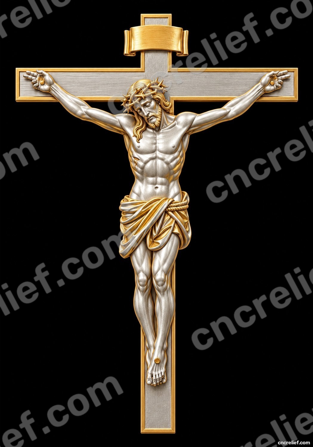 Christianity 132 - 3D relief design preview