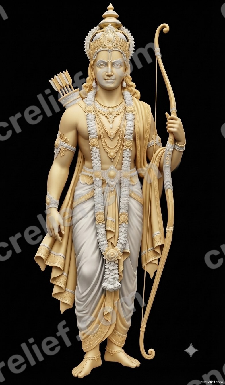 GOD 043 - 3D relief design preview