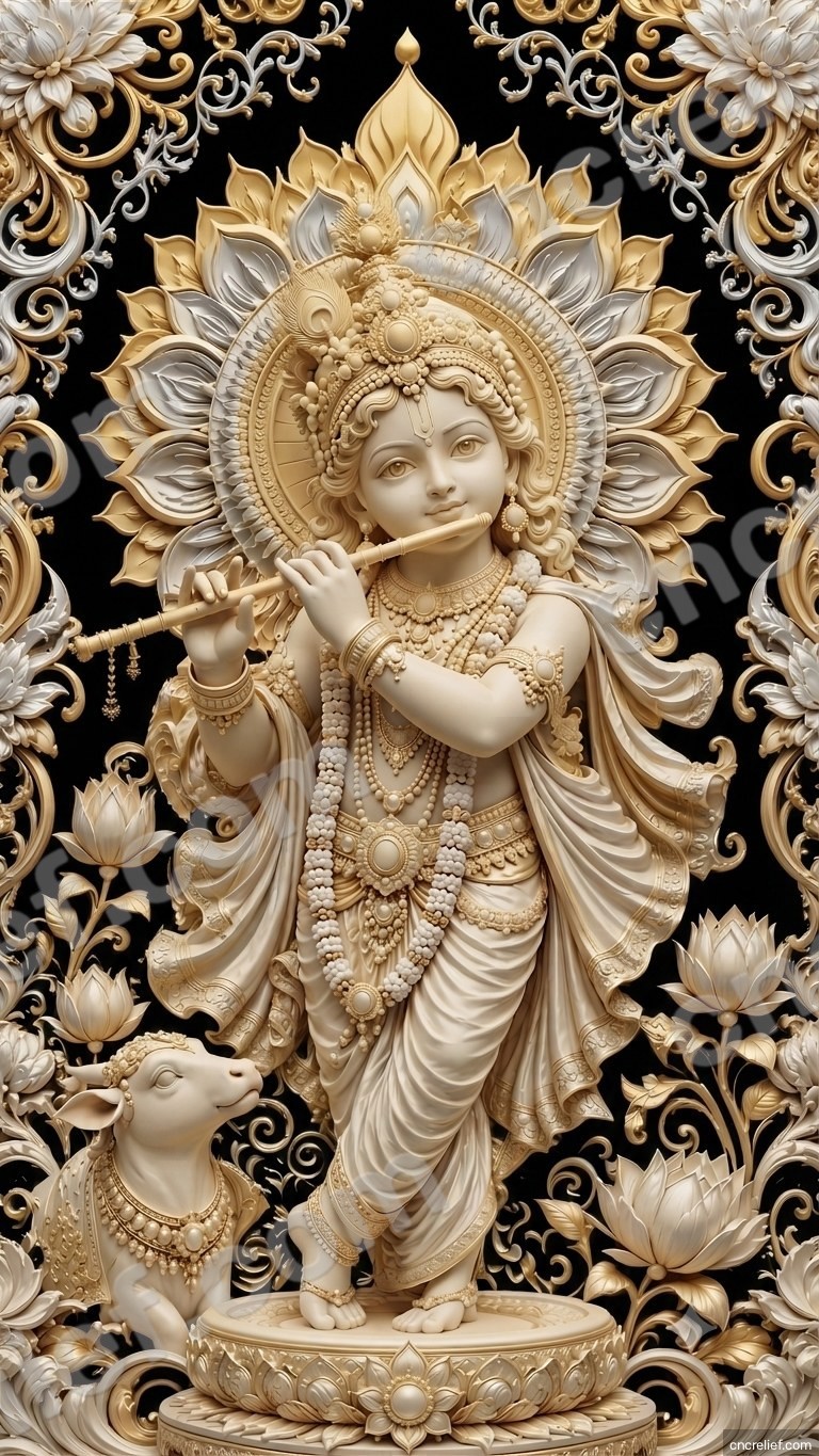 GOD 135 - 3D relief design preview