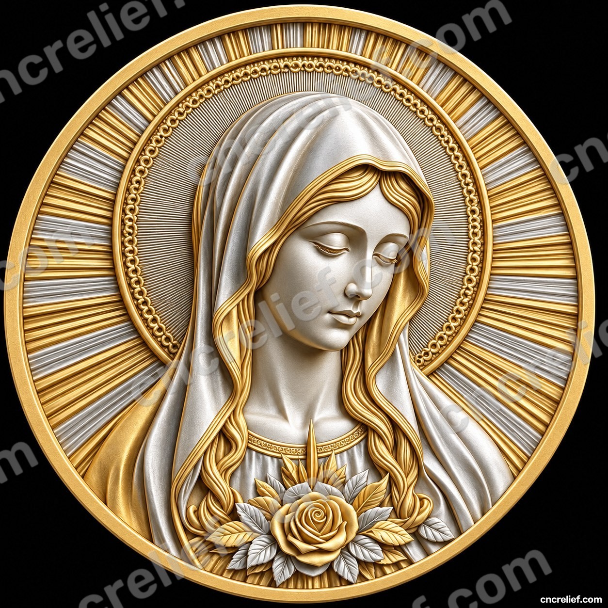 Christianity 150 - 3D relief design preview