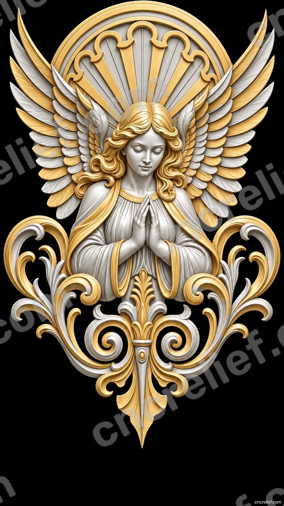 Christianity 121 - 3D relief design preview