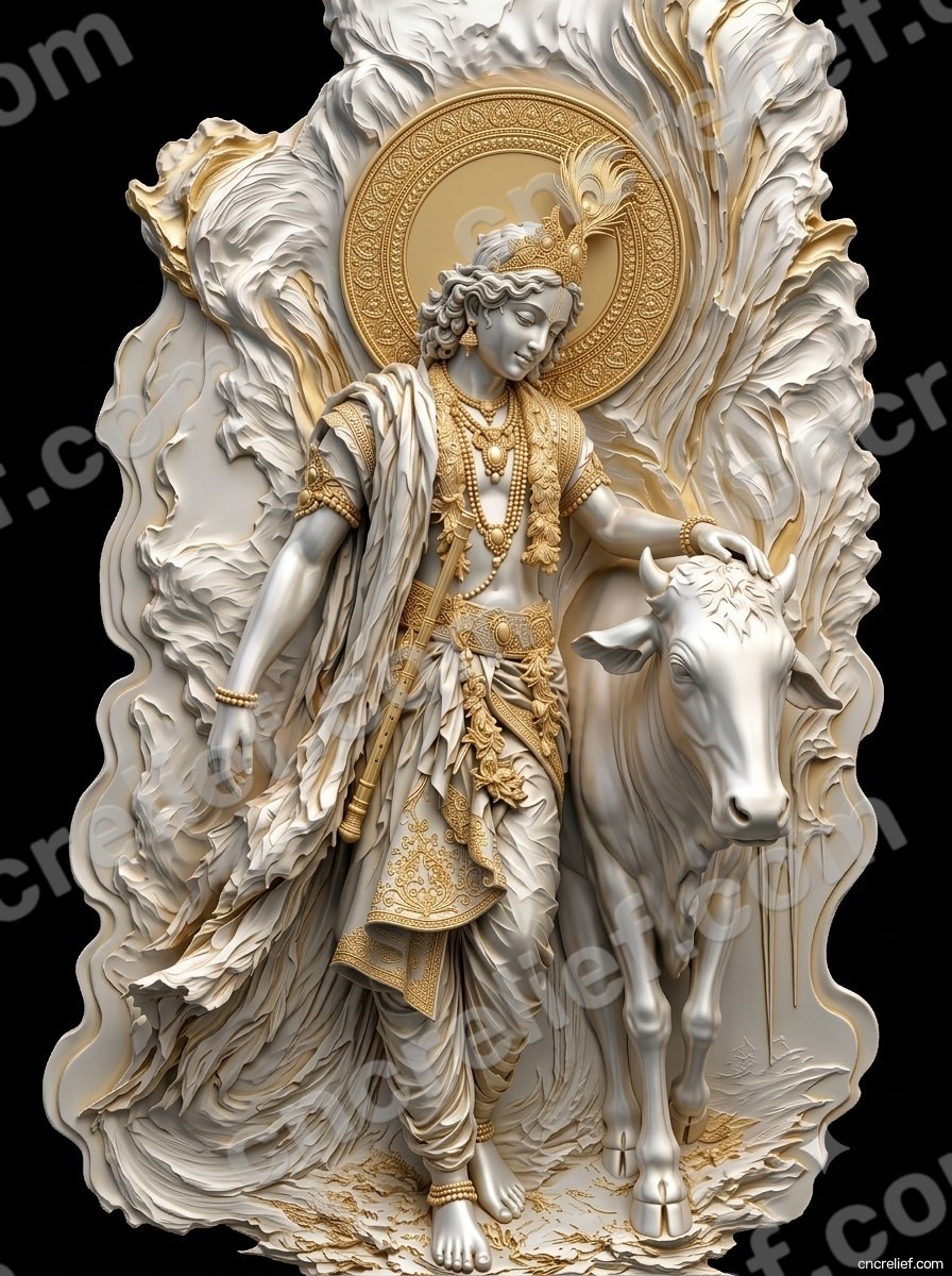 GOD 013 - 3D relief design preview