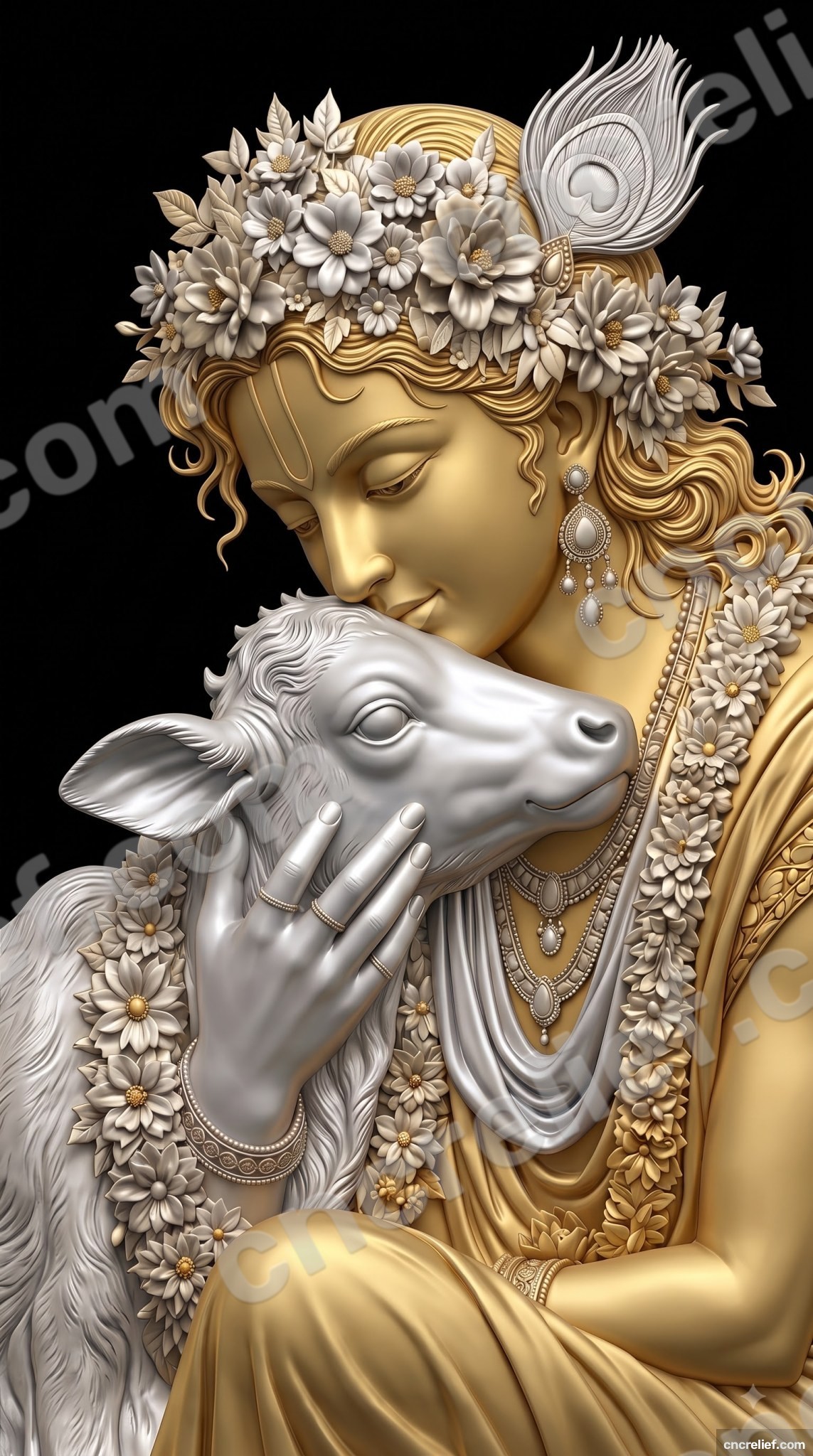 GOD 028 - 3D relief design preview