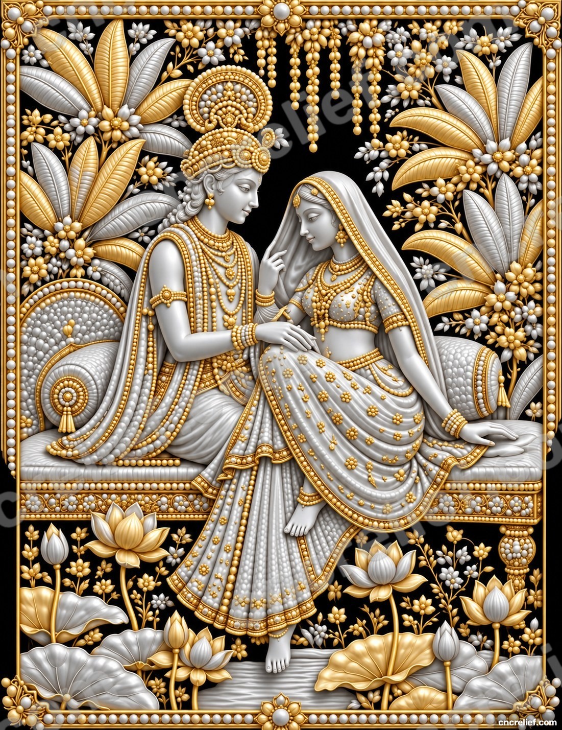 GOD 003 - 3D relief design preview