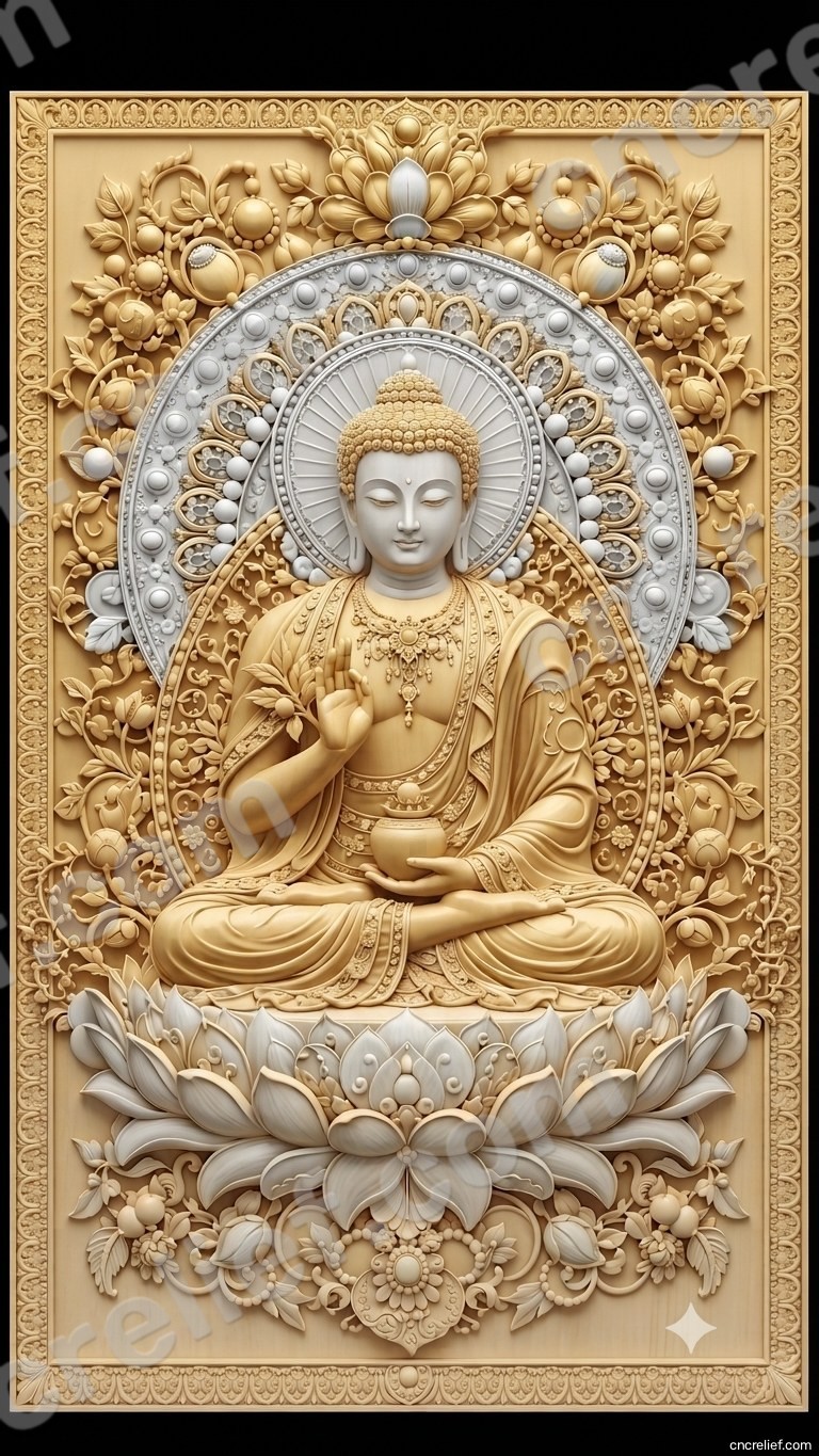 GOD 184 - 3D relief design preview