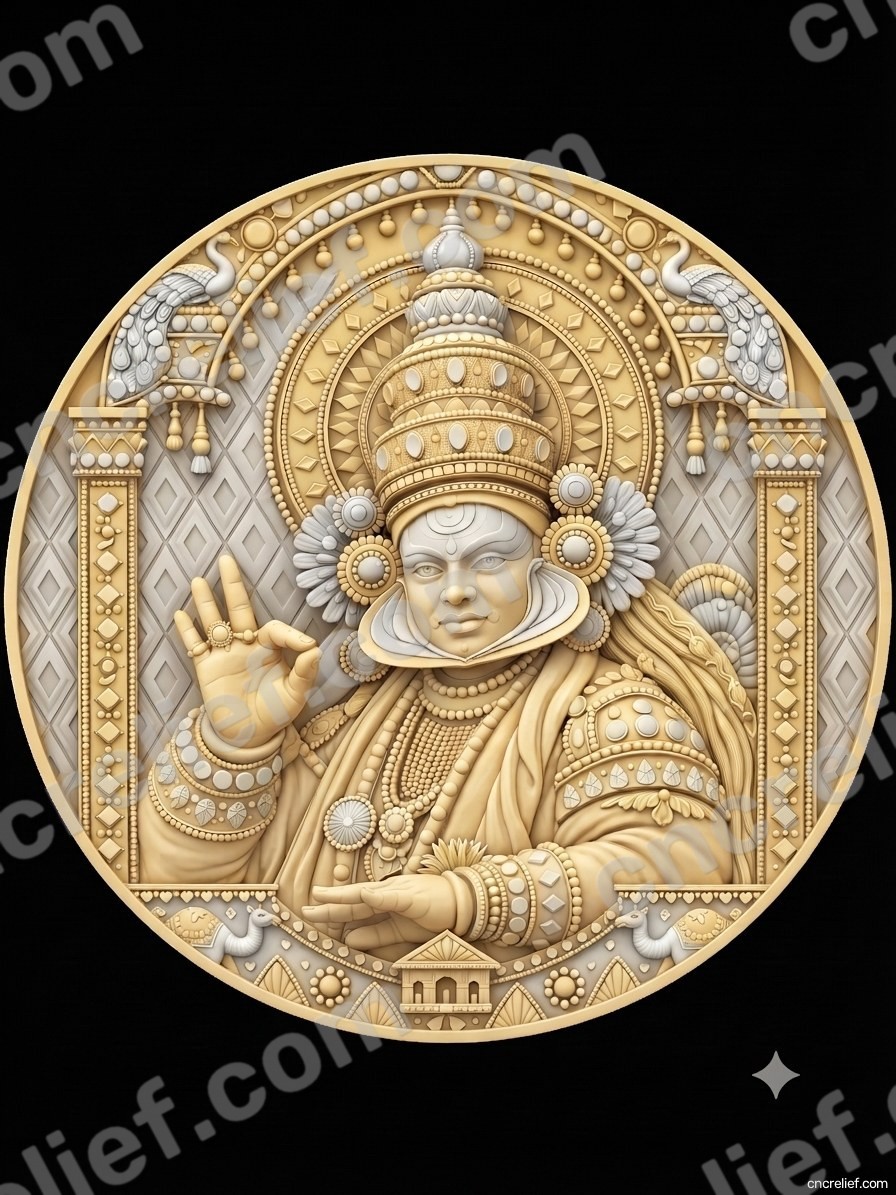 GOD 171 - 3D relief design preview