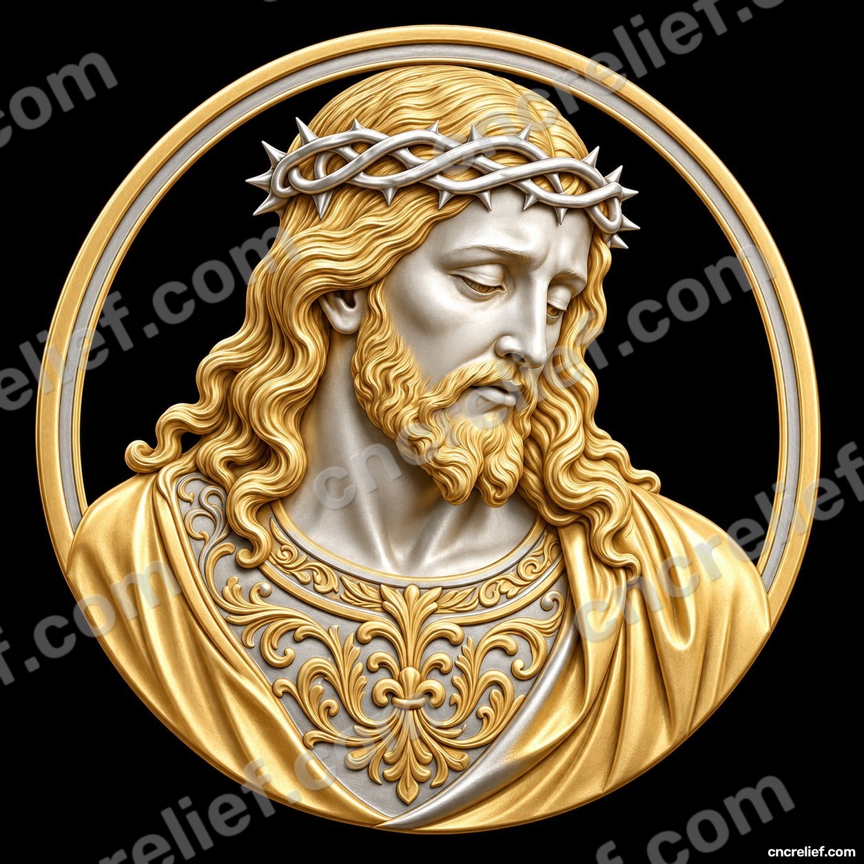 Christianity 162 - 3D relief design preview