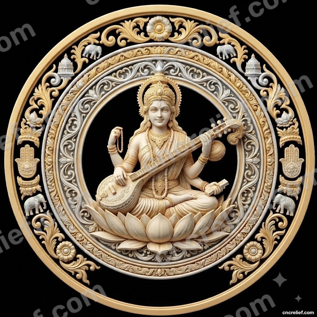 GOD 111 - 3D relief design preview