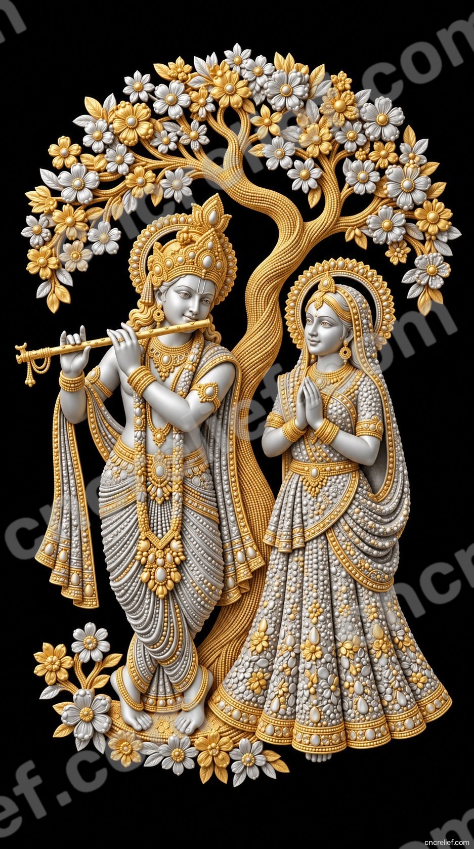 GOD 009 - 3D relief design preview