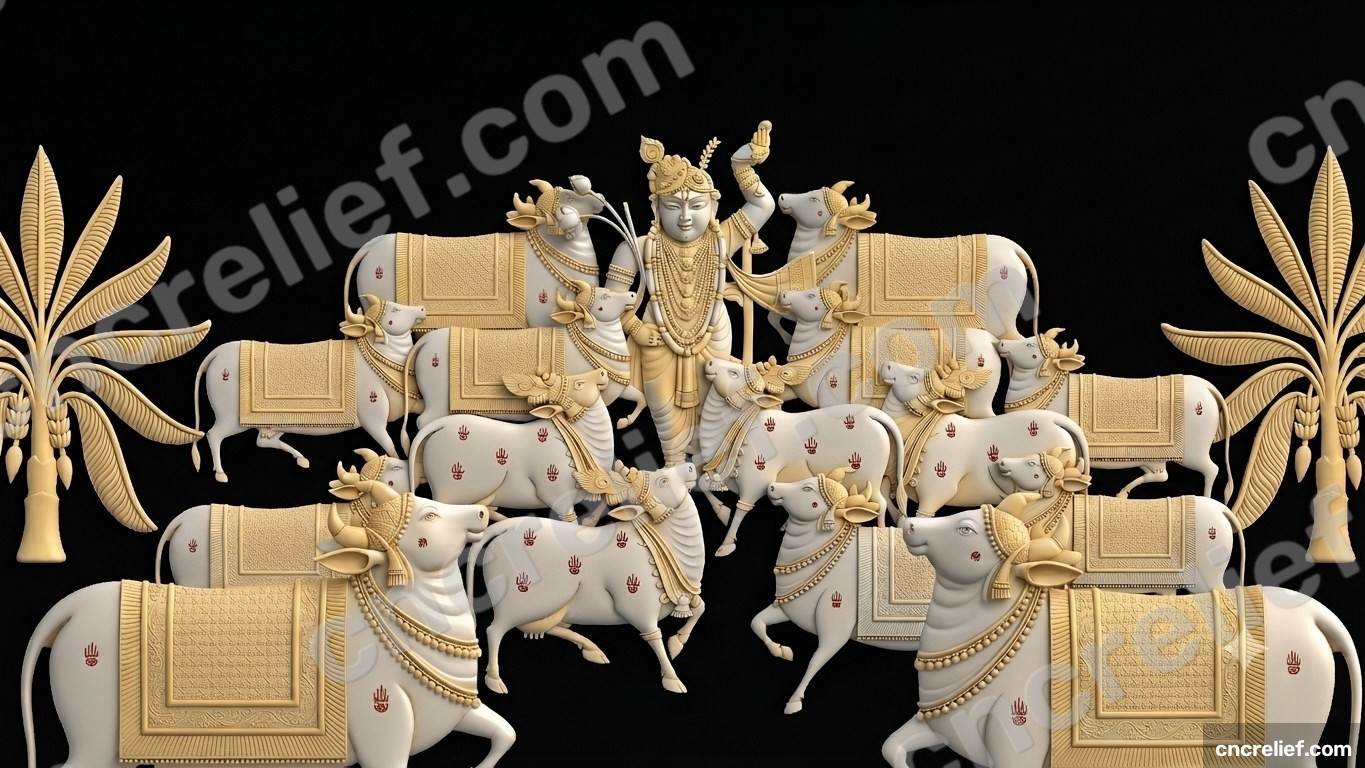 GOD 163 - 3D relief design preview