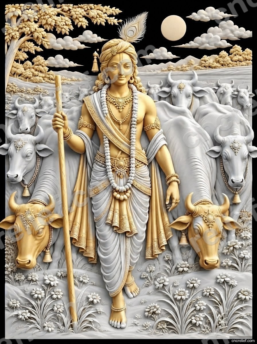 GOD 085 - 3D relief design preview