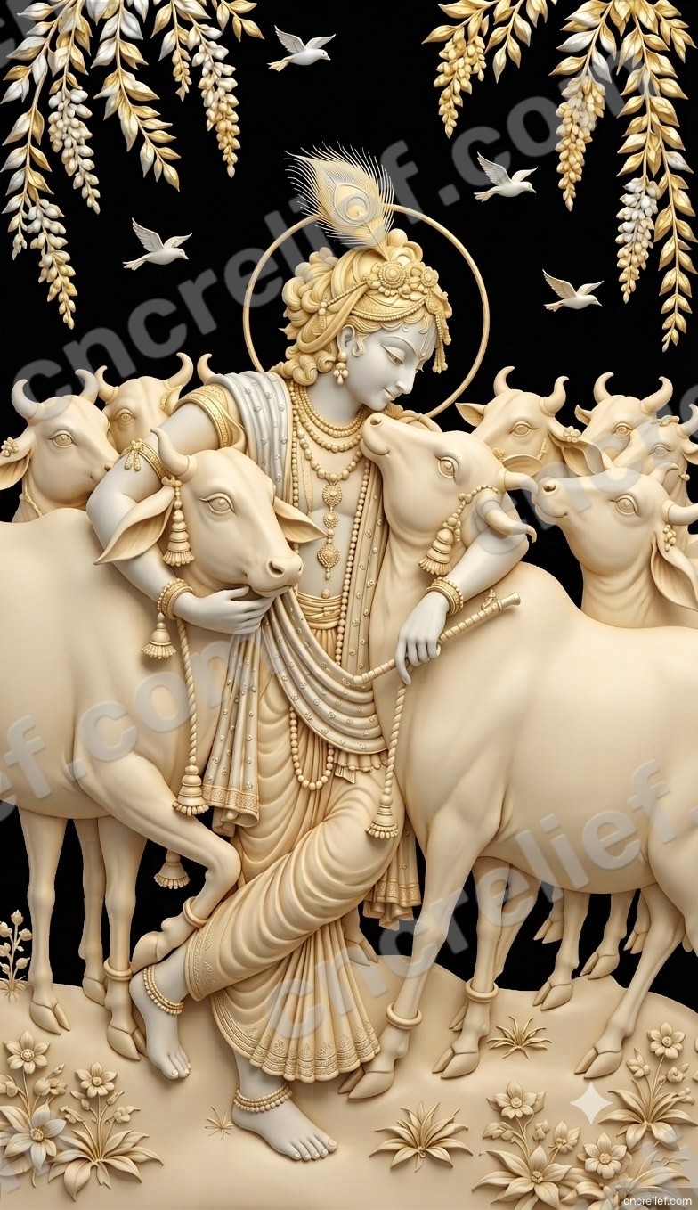GOD 045 - 3D relief design preview