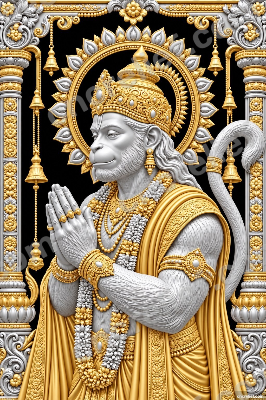 GOD 007 - 3D relief design preview