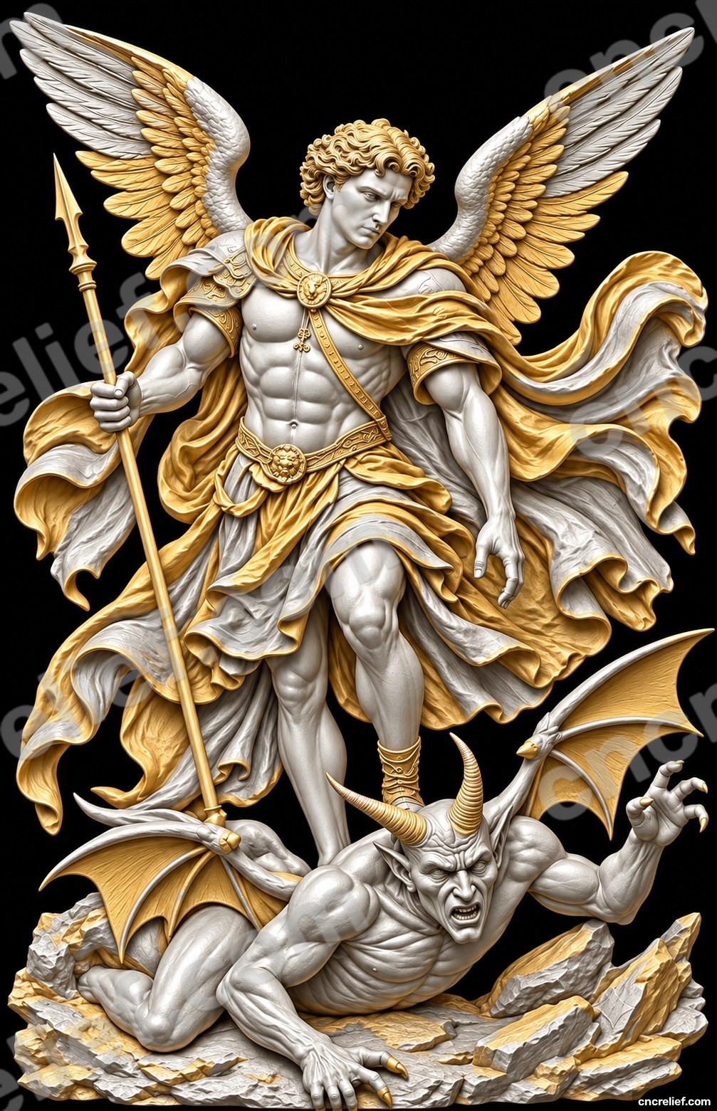 Christianity 099 - 3D relief design preview