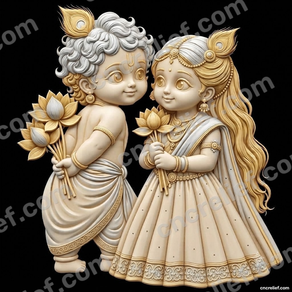 GOD 127 - 3D relief design preview