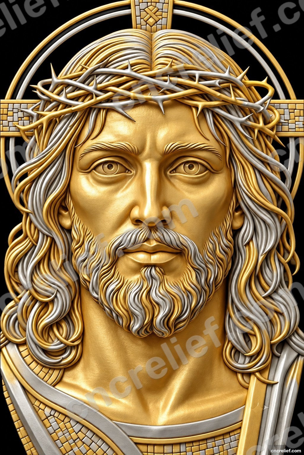 Christianity 165 - 3D relief design preview