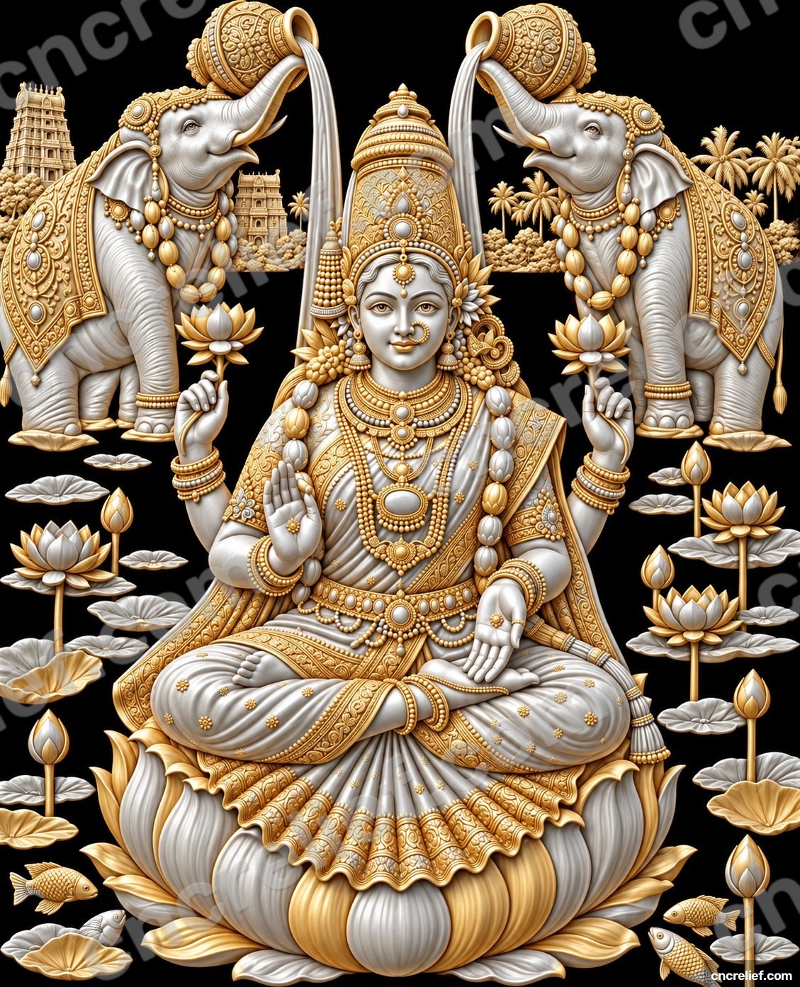 GOD 020 - 3D relief design preview