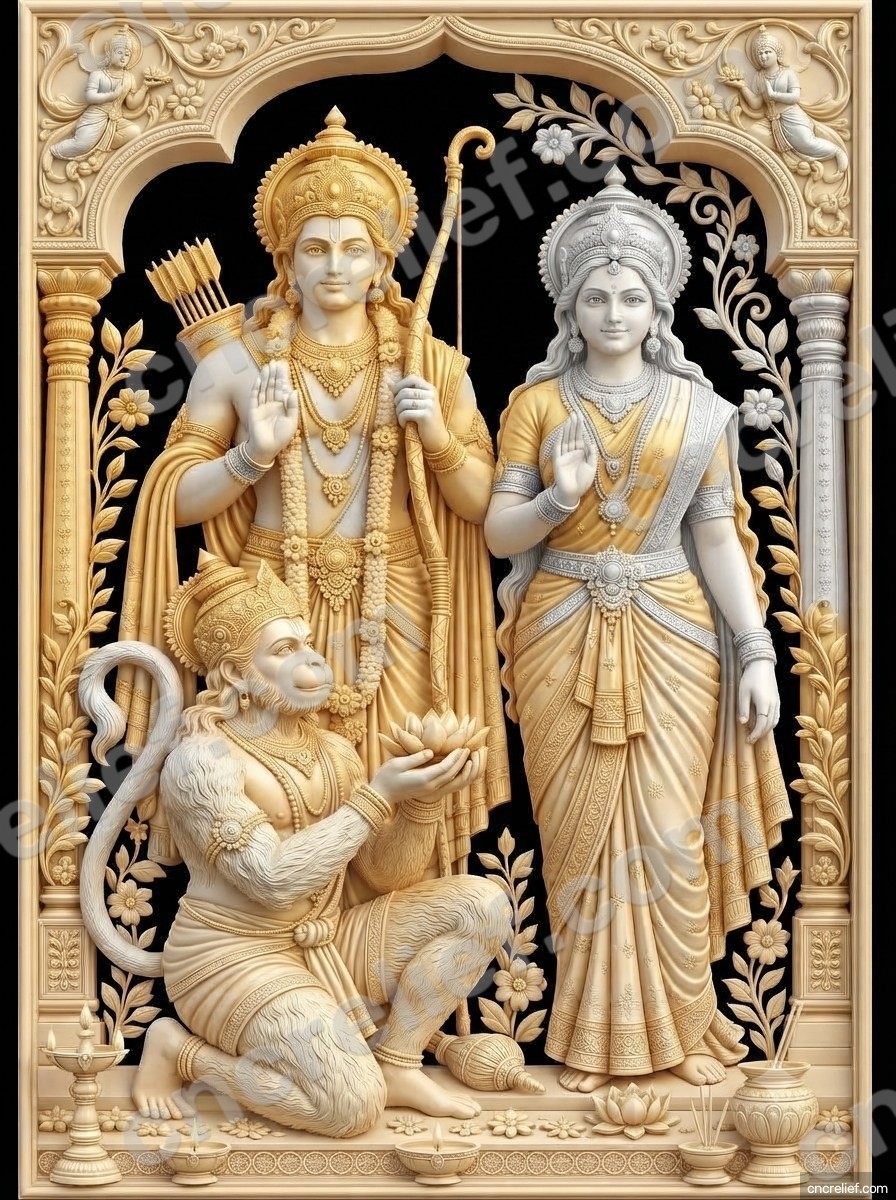 GOD 078 - 3D relief design preview