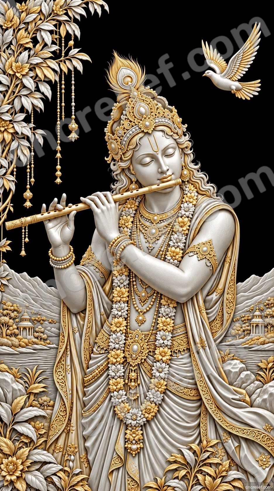 GOD 019 - 3D relief design preview