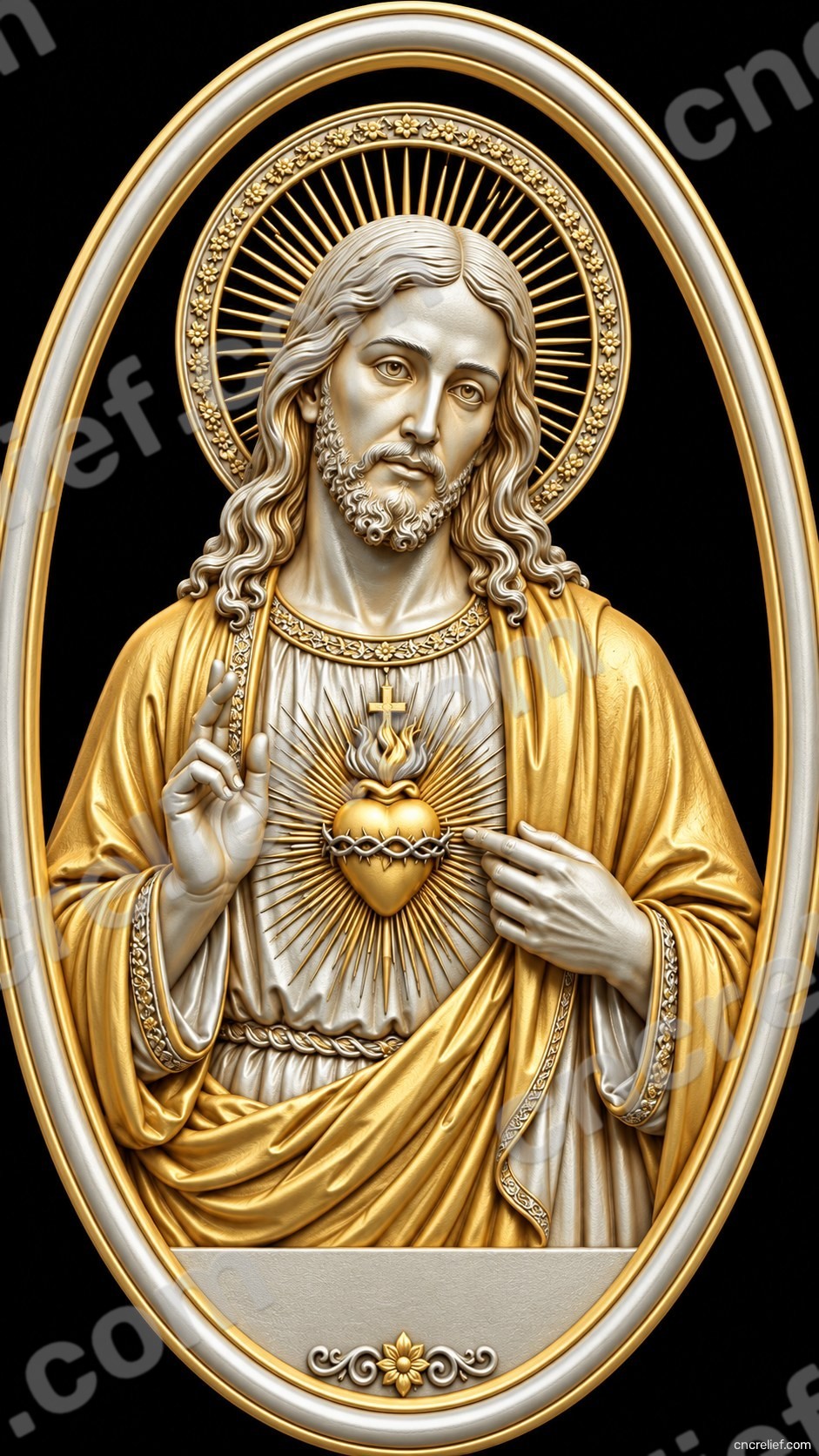 Christianity 179 - 3D relief design preview