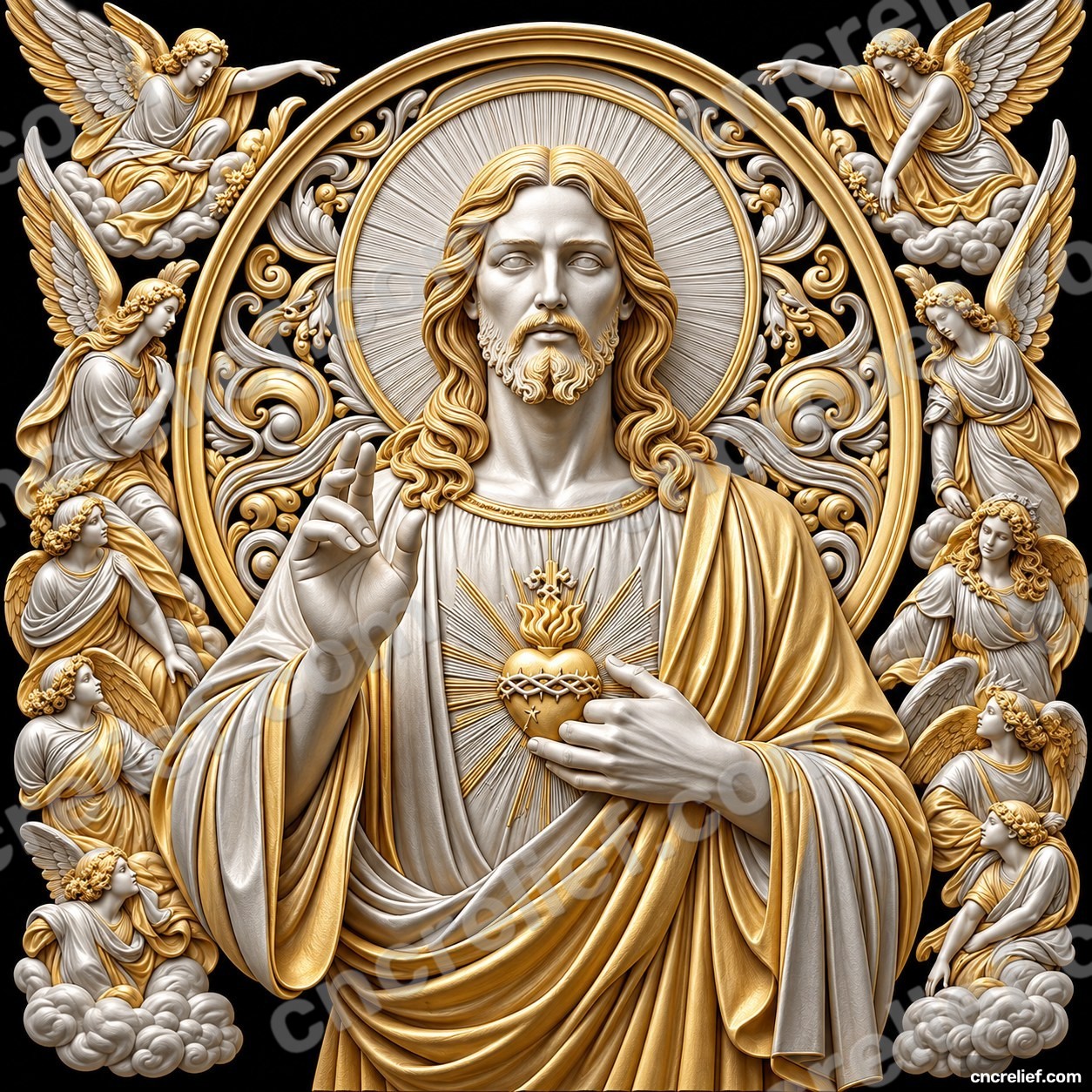 Christianity 119 - 3D relief design preview