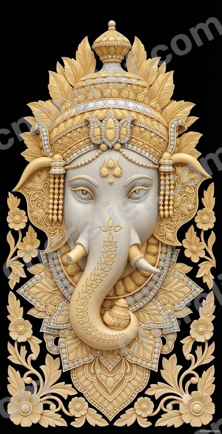 GOD 039 - 3D relief design preview