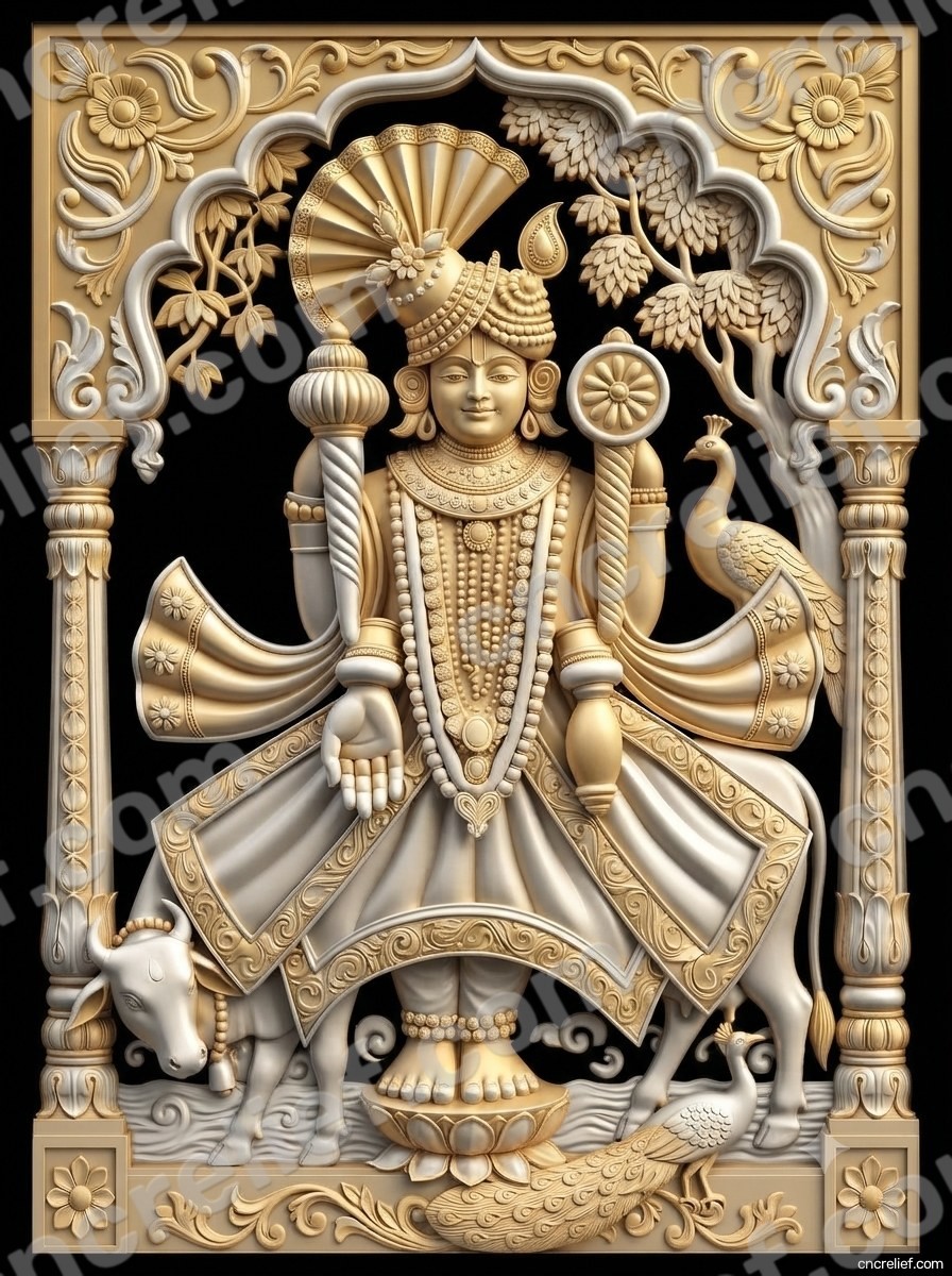 GOD 097 - 3D relief design preview