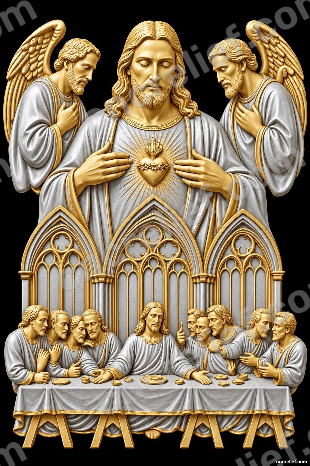 Christianity 154 - 3D relief design preview