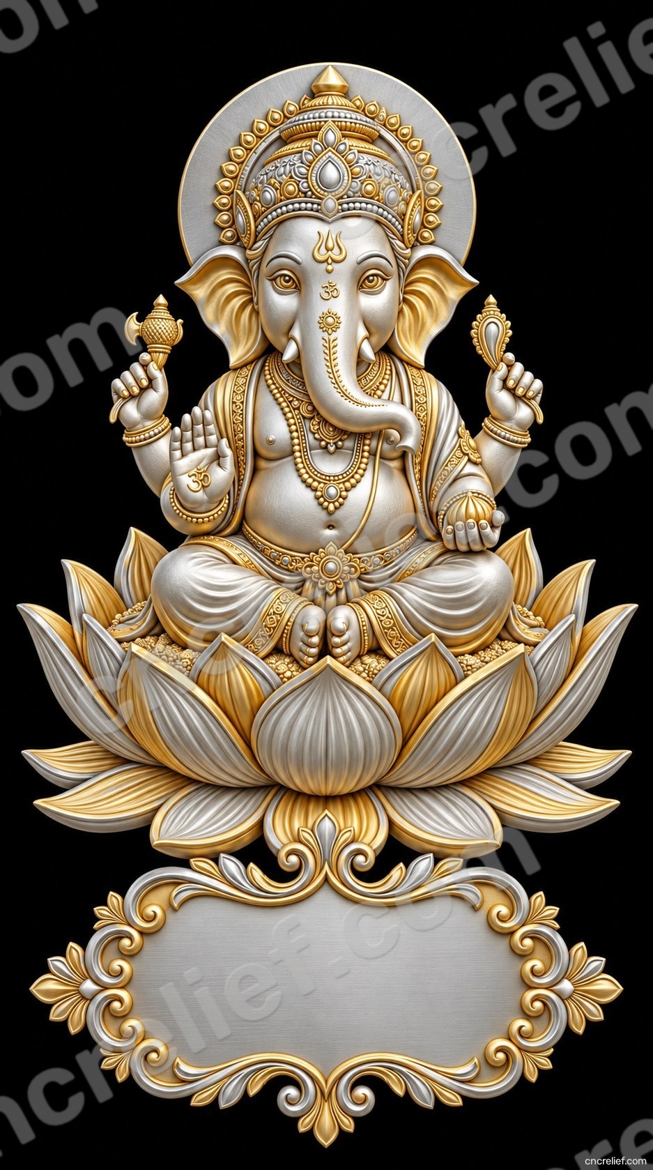 GOD 016 - 3D relief design preview