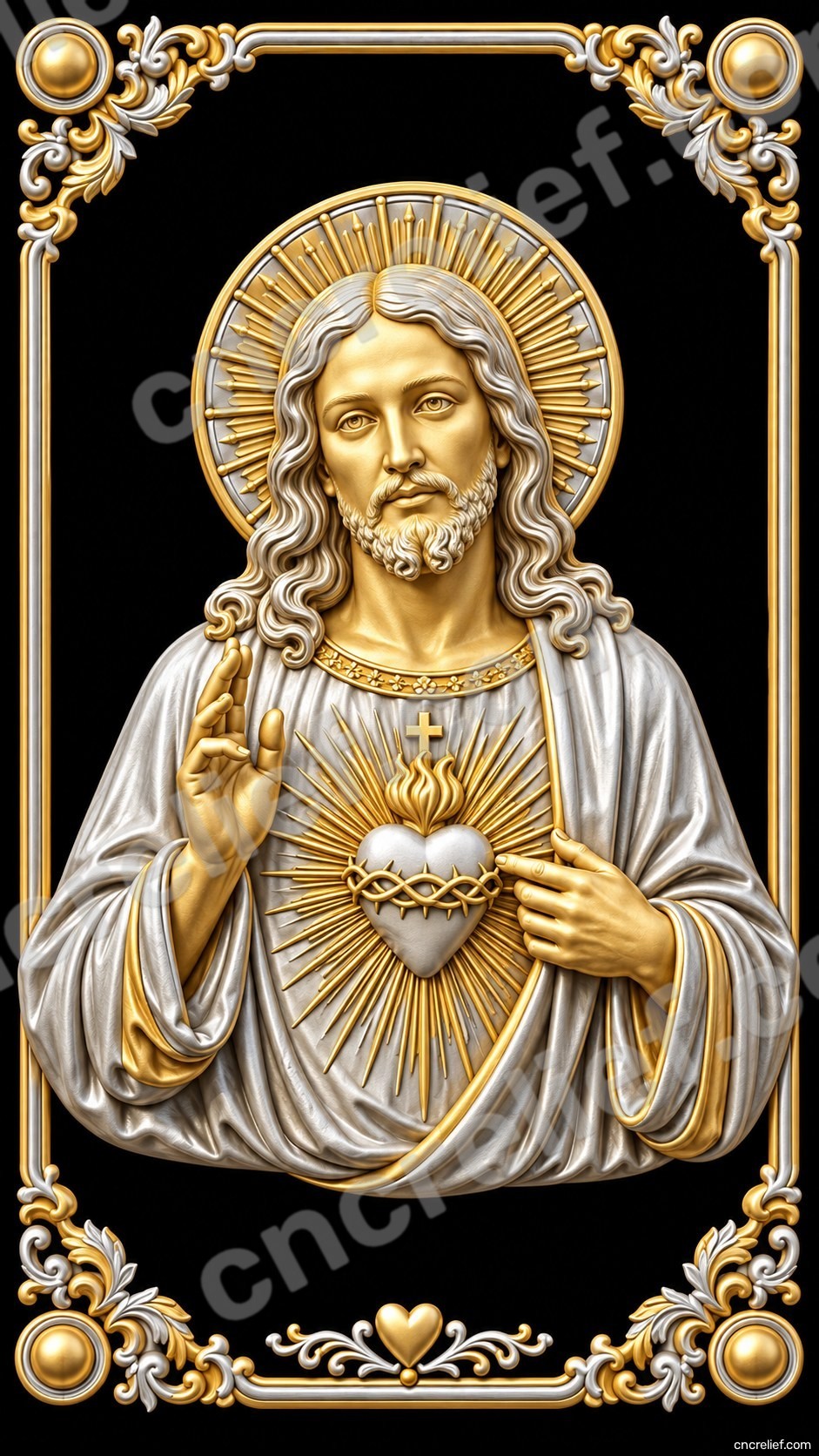 Christianity 117 - 3D relief design preview