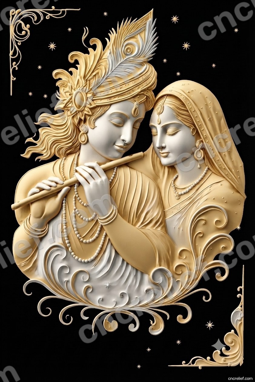 GOD 048 - 3D relief design preview