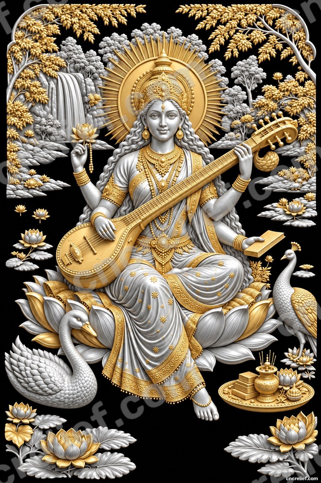 GOD 200 - 3D relief design preview