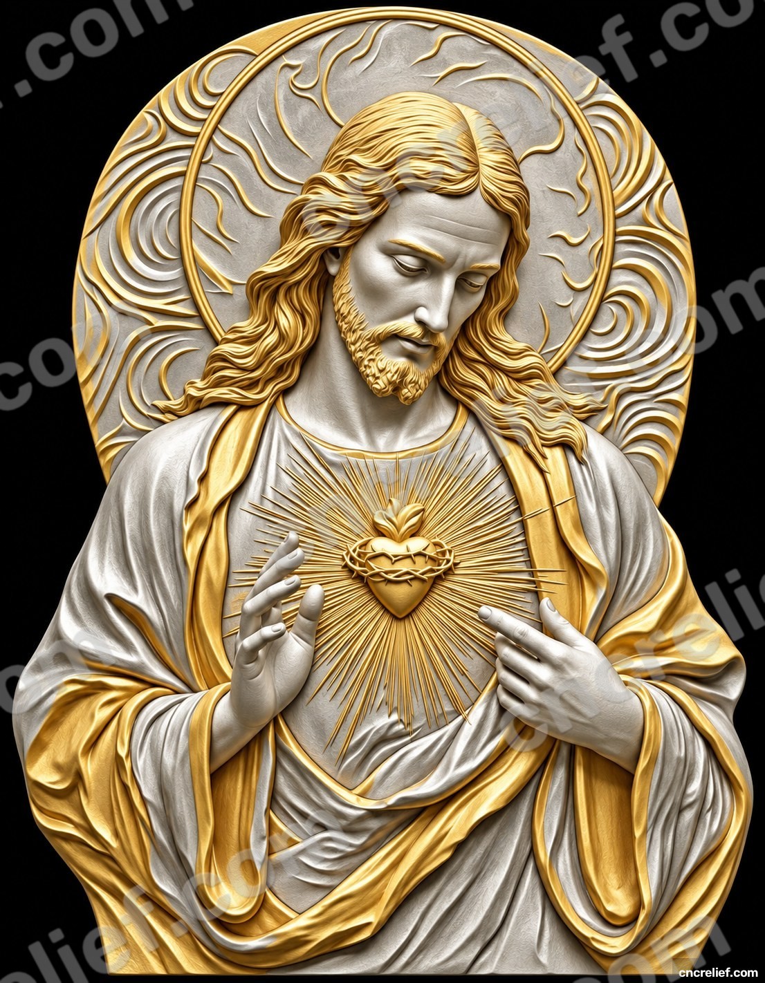Christianity 178 - 3D relief design preview