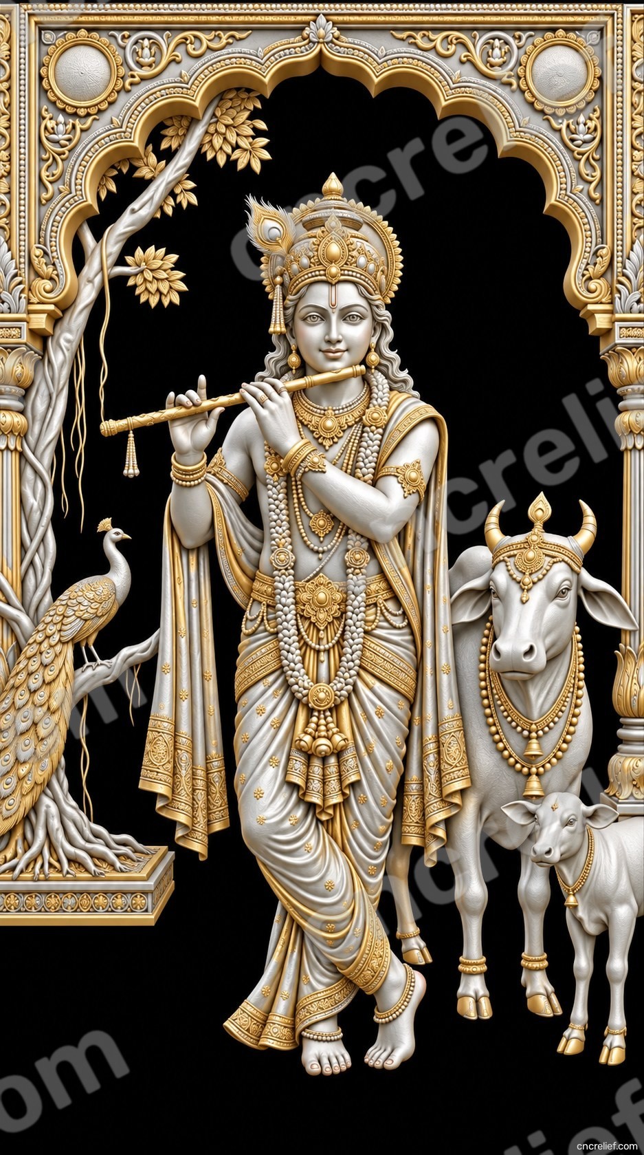 GOD 021 - 3D relief design preview